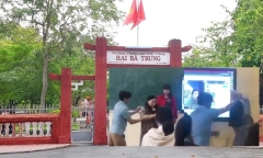 Vụ nữ giáo viên bị đồng nghiệp khoá tay, đẩy ra khỏi phòng học: Thông tin mới nhất