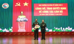 Bổ nhiệm lại Thiếu tướng Cao Phi Hùng giữ chức Phó Tư lệnh Quân khu 5