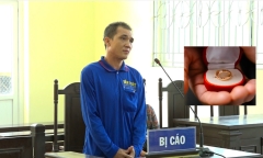 Trộm tiền mua vàng tặng người yêu, đối tượng vào tù lần thứ 5