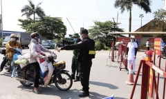 Bắc Ninh: Giãn cách xã hội toàn huyện Yên Phong từ 14h ngày 15/5