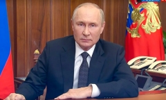 Tổng thống Putin ký sắc lệnh động viên một phần tại Nga