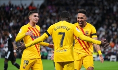 Barcelona “hạ đẹp” Real Madrid ngay tại thánh địa Bernabeu