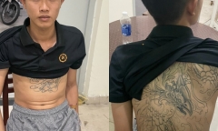 Vụ thanh niên xăm trổ lái xe chở bạn gái tông gãy chân CSGT: Hé lộ lời khai