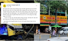 Nhà xe Thành Bưởi thông báo tạm dừng vận chuyển hành khách