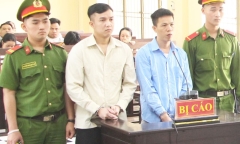  Dùng súng nhựa cướp ngân hàng, 2 thanh niên lĩnh án tù