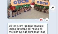 Xôn xao vụ cô giáo 