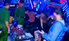 Đột kích quán karaoke, phát hiện 28