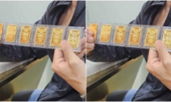 Vàng miếng SJC được quản lý bởi số seri, mua trôi nổi phải chứng minh nguồn gốc