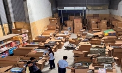 Phát hiện hơn 3.000 sản phẩm đồ chơi trẻ em nhập lậu, không rõ nguồn gốc ở Ninh Bình