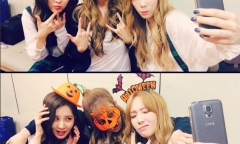 SNSD khoe ảnh hóa trang đậm chất Halloween