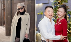 Mê mẩn gu thời trang của Phương Oanh khi mang bầu đôi