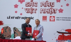 Văn phòng phẩm Hồng Hà ký kết hợp tác phân phối độc quyền sản phẩm Sakura Color