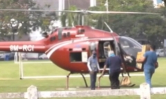 Malaysia: Đại gia thuê trực thăng đi mua cơm giữa lúc giãn cách gây bức xúc