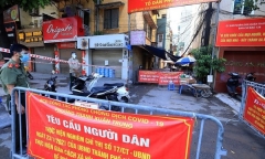 Tối 3/9, Hà Nội ghi nhận thêm 15 ca dương tính với SARS-CoV-2