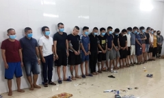 Nghệ An: Triệt phá sới bạc 