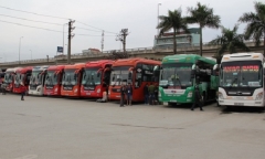 Hà Nội khôi phục lại vận tải hành khách liên tỉnh