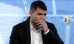 Aguero bật khóc, tuyên bố giải nghệ ở tuổi 33 vì vấn đề tim mạch
