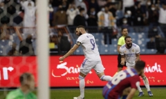 Đánh bại Barca lần thứ 5 liên tiếp, Real vào chung kết Siêu cúp Tây Ban Nha