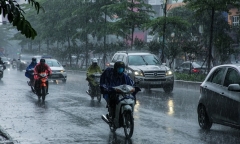 Tin tức dự báo thời tiết hôm nay 23/3: Hà Nội mưa rào, trời rét