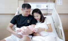 Vân Hugo sinh con gái cho ông xã doanh nhân, hé lộ ý nghĩa tên nhóc tỳ
