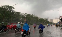 Tin tức dự báo thời tiết hôm nay 15/7: Hà Nội có lúc mưa rào và dông
