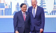 Thủ tướng Phạm Minh Chính gặp Tổng thống Mỹ Joe Biden