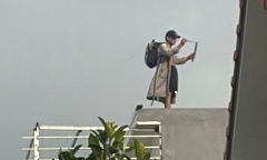 Bắt đối tượng nghi ngáo đá, tự đốt nhà mình ở Hải Phòng