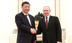 Ông Tập Cận Bình và ông Putin gặp mặt, gọi nhau là bạn thân