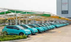 Taxi điện của tỉ phú Phạm Nhật Vượng sẽ