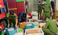 Công an tỉnh Lâm Đồng phát hiện 18 cơ sở kinh doanh thực phẩm không rõ nguồn gốc