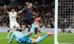 Đánh bại Tottenham, Man City tiến sát vào chức vô địch Premier League