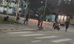 Điều tra vụ nam thanh niên ở TP.HCM bị đánh hội đồng, nằm im chịu trận