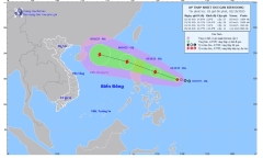 Tin tức mới nhất về ấp thấp nhiệt đới gần Biển Đông 
