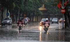Mưa dông ở miền Bắc tiếp tục kéo dài trong nhiều ngày tới