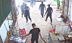 Danh tính những kẻ côn đồ áo đen hung hãn đập phá quán phở tại Đắk Lắk