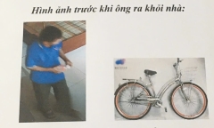 Người đàn ông mới từ Quảng Bình vào TP.HCM, đạp xe chở cháu đi học rồi mất liên lạc