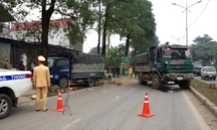 Thông tin chính thức vụ tai nạn khiến một cán bộ CSGT hy sinh ở Thái Nguyên