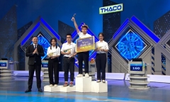 Tạo lợi thế từ vòng đầu, nam sinh Thái Bình giành vòng nguyệt quế Olympia 