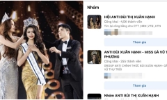 Hoa hậu Hoàn Vũ Việt Nam Xuân Hạnh gặp ngàn sóng gió sau khi đăng quang, một nhân vật cũng bị réo tên