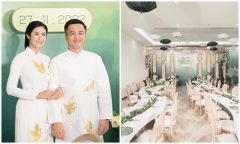 Hoa hậu Ngọc Hân tổ chức lễ ăn hỏi theo phong cách truyền thống đặc biệt