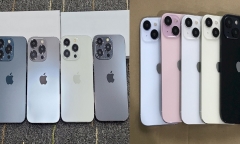 Lộ diện mô hình iPhone 15 và 15 Pro đủ màu và thiết kế đặc biệt