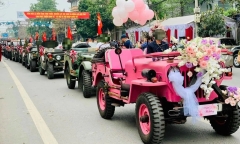 Xác minh 20 chiếc xe Jeep tham gia rước dâu ở Thái Nguyên 