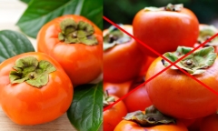 Quả hồng ngon, bổ nhưng lại 