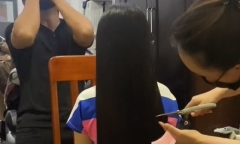 Bố “đứng ngồi không yên” vì mẹ cắt tóc của con gái rượu, nói một câu làm dân mạng “ngã ngửa”