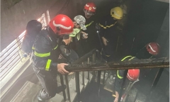 Vụ cháy nhà 4 tầng ở TP.HCM: Cứu thoát thành công 12 người