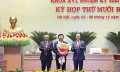 Ông Trần Đức Hoạt - Chánh Thanh tra TP. Hà Nội được bầu giữ chức Ủy viên UBND thành phố