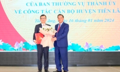 Chủ tịch huyện có hơn 60% phiếu tín nhiệm thấp được điều động giữ chức vụ mới ở Hải Phòng