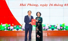 Ông Lê Tiến Châu làm Bí thư Thành ủy Hải Phòng