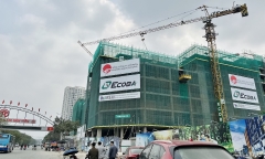 Công ty CP Ecoba thi công DA khu đô thị mới Kim Chung - Di Trạch gây sụt, lún QL32