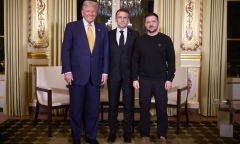 Tổng thống Zelensky nói gì sau cuộc gặp với ông Trump và ông Macron?